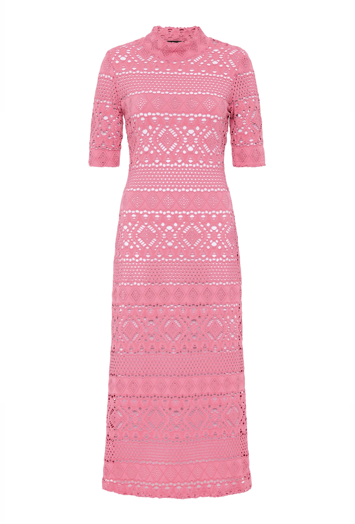 MOSS & SPY MAYA T-DRESS - PINK