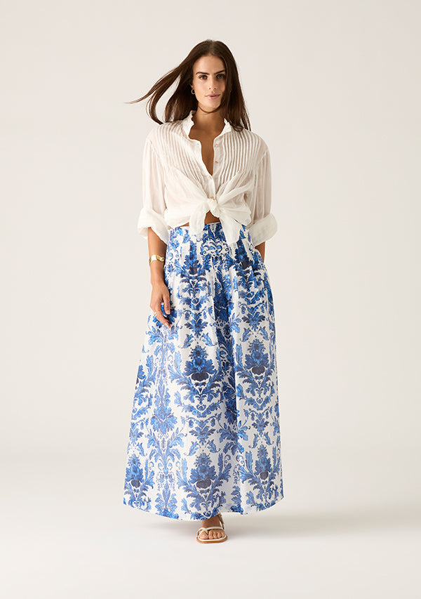 MOS THE LABEL ADRIANNA MAXI SKIRT - ADRIANNA PRINT