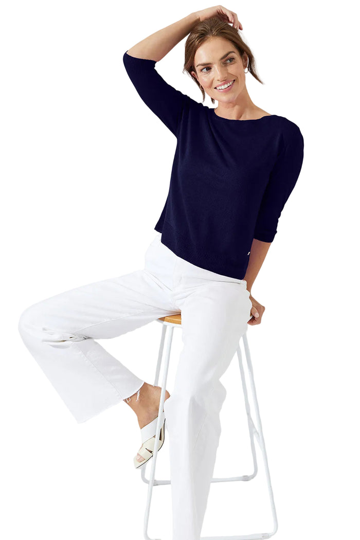 Mia Fratino Marli Ballet Crew - French Navy