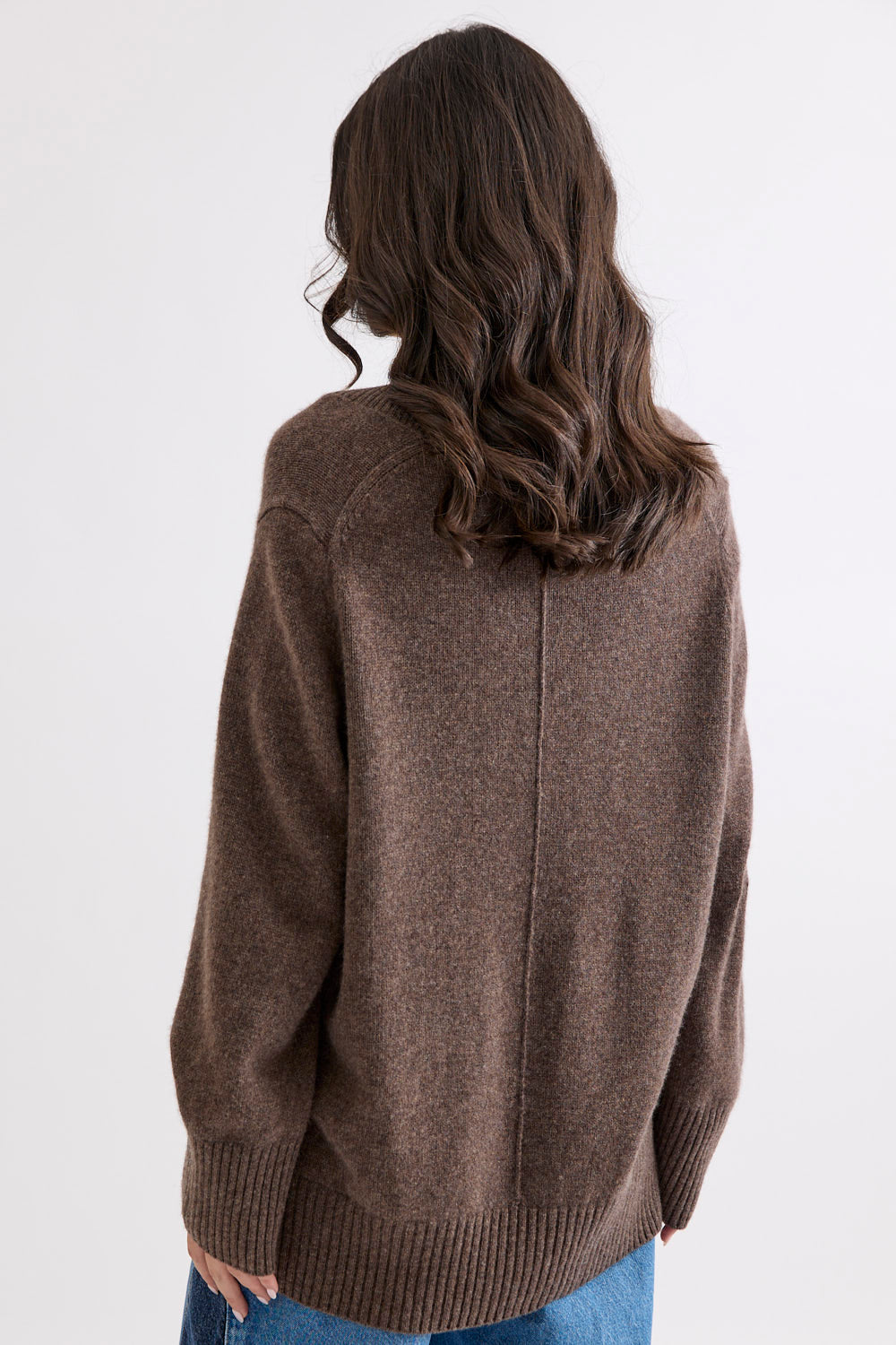 Mia Fratino Aurelie Crew - Espresso
