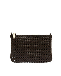 Arlington Milne Molly Crossbody - Chocolate Weave