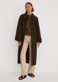 MORRISON ORLANDO COAT - FOREST