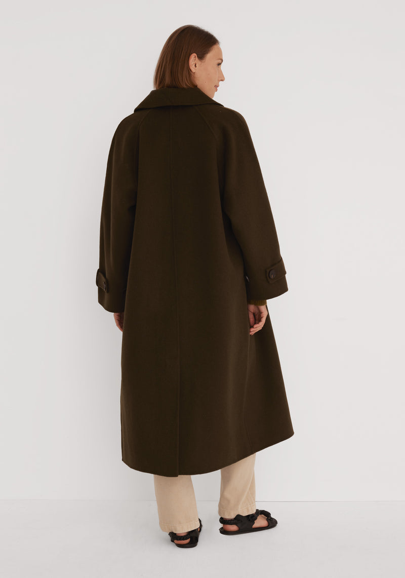 MORRISON ORLANDO COAT - FOREST