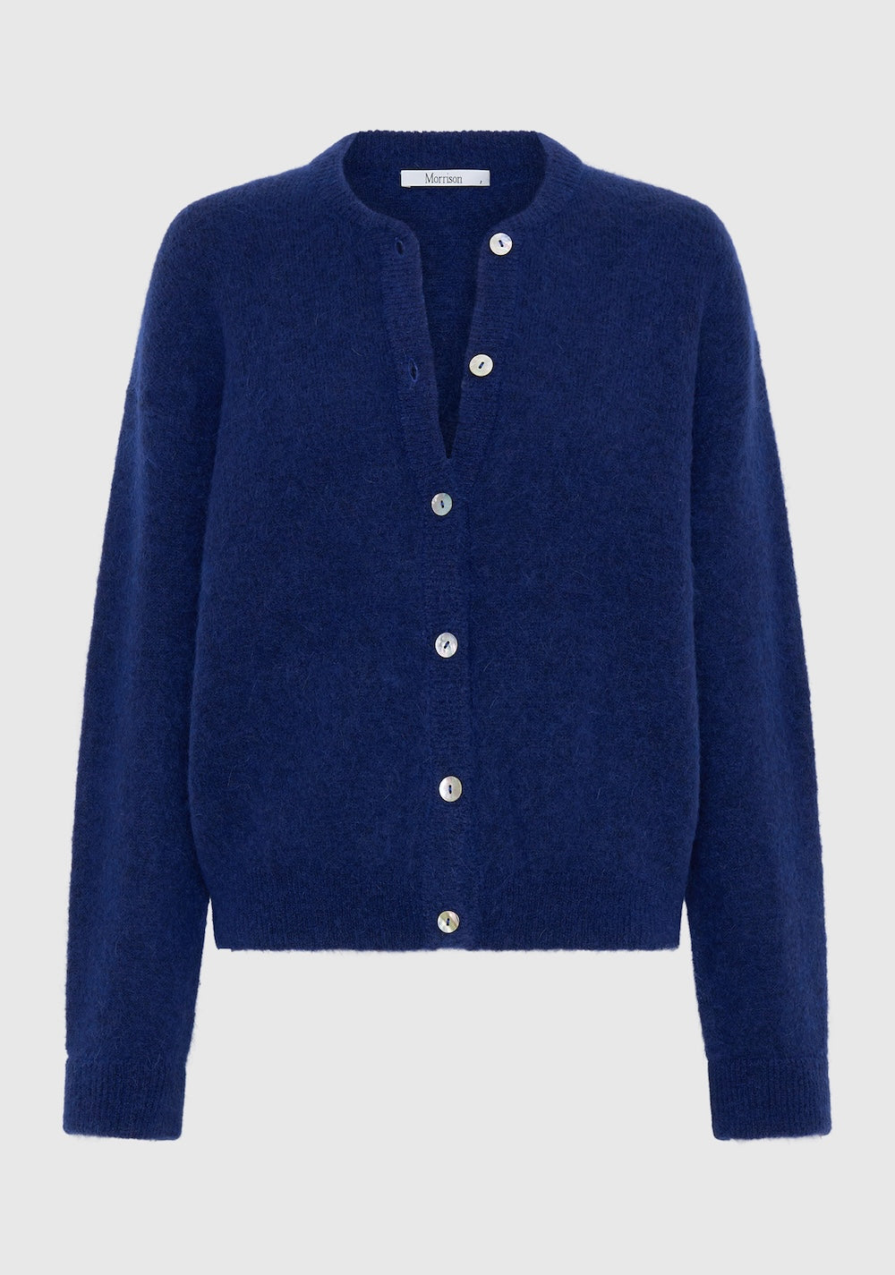 Morrison Albi Knit Cardigan - Cobalt