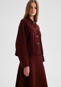 Morrison Bennett Knit Cardigan - Spice