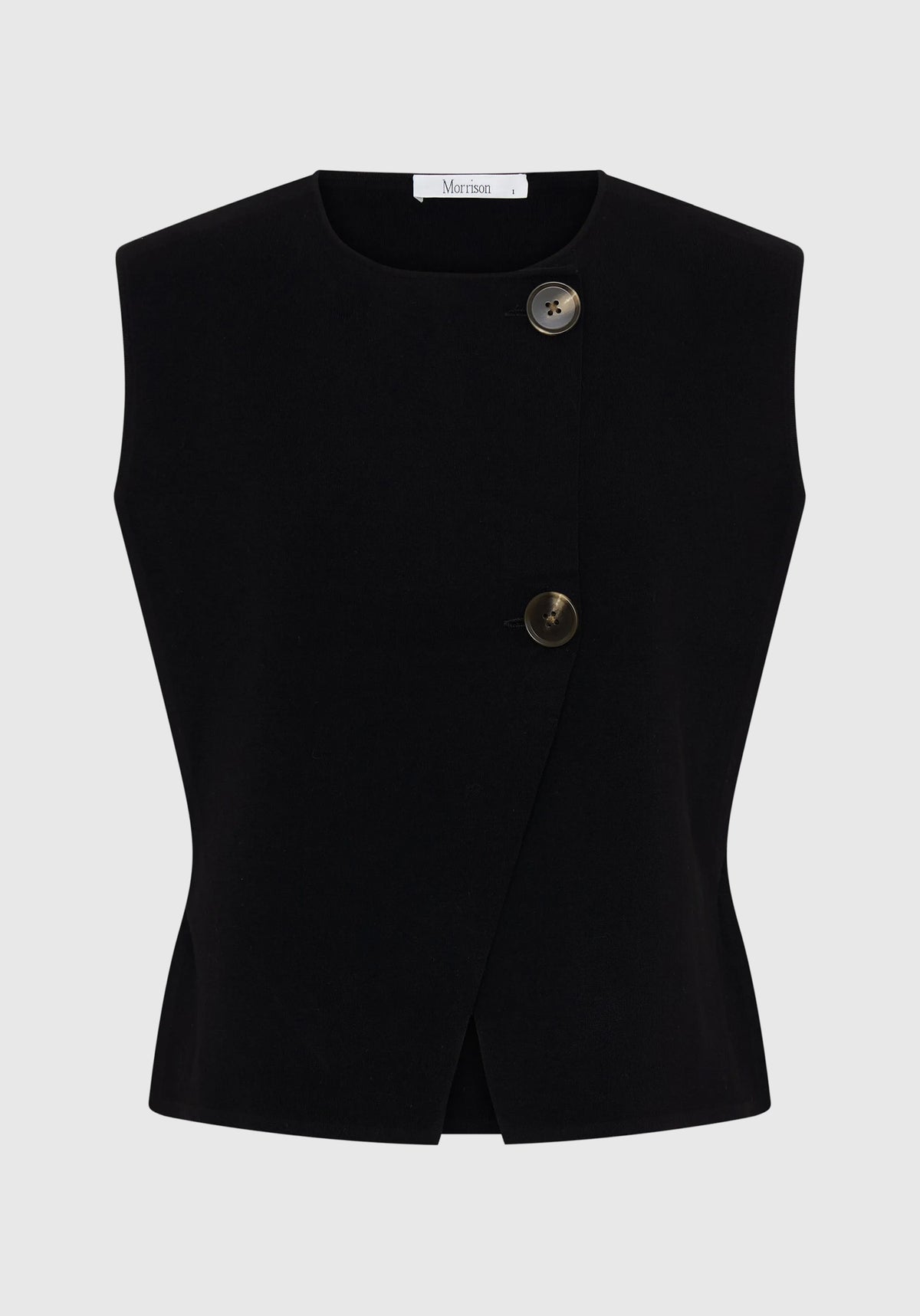 Morrison Bennett Knit Vest - Black