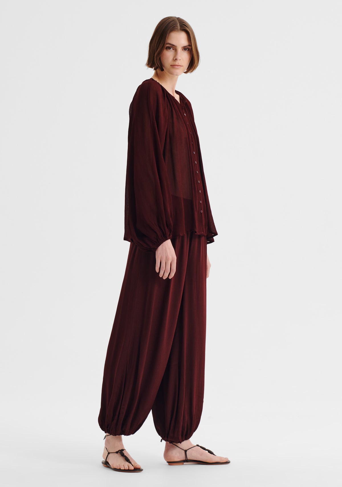 Morrison Florian Blouse - Pinot