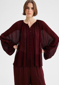 Morrison Florian Blouse - Pinot