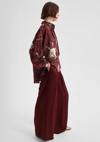 Morrison Florian Swing Shirt - Pinot Print