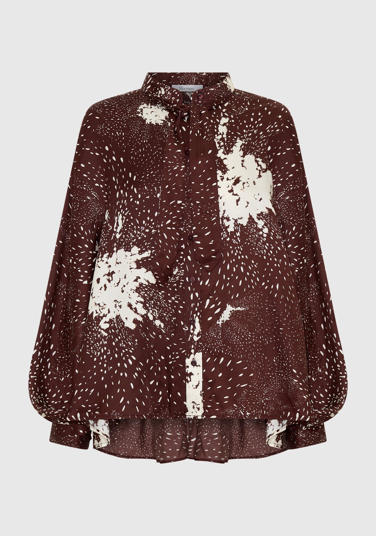 Morrison Florian Swing Shirt - Pinot Print