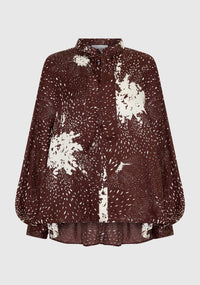 Morrison Florian Swing Shirt - Pinot Print