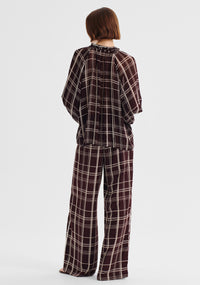 Morrison Francis Tie Blouse - Print