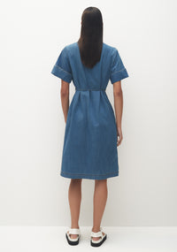MORRISON VIVIAN DENIM DRESS - BLUE - ESCAPE CLOTHING