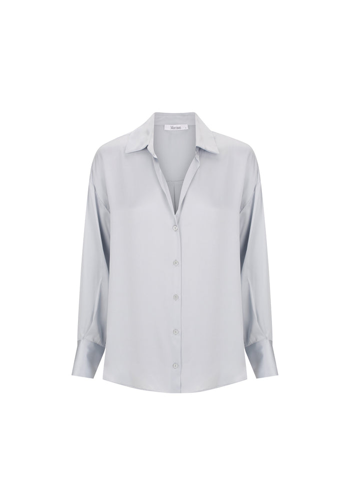 MORRISON ANAIS SILK SHIRT - ICE