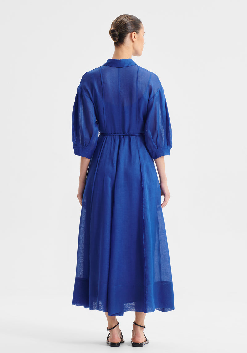 Morrison Bonita Shirt Dress - Cobalt