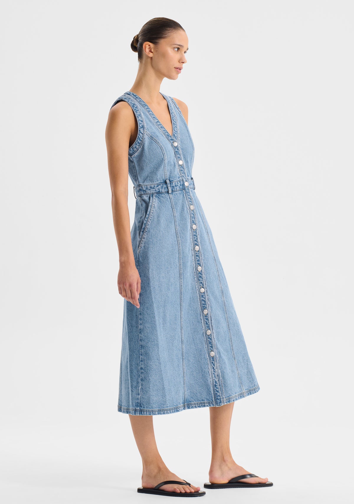 Morrison Hendrix Denim Dress - Blue