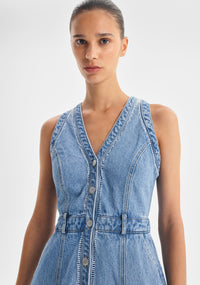 Morrison Hendrix Denim Dress - Blue