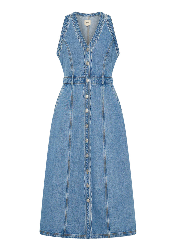 Morrison Hendrix Denim Dress - Blue