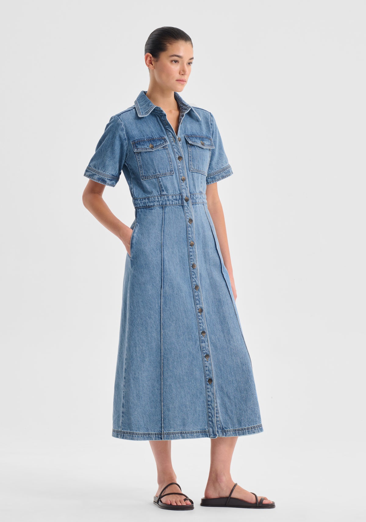 Morrison Jacque Denim Dress - Blue