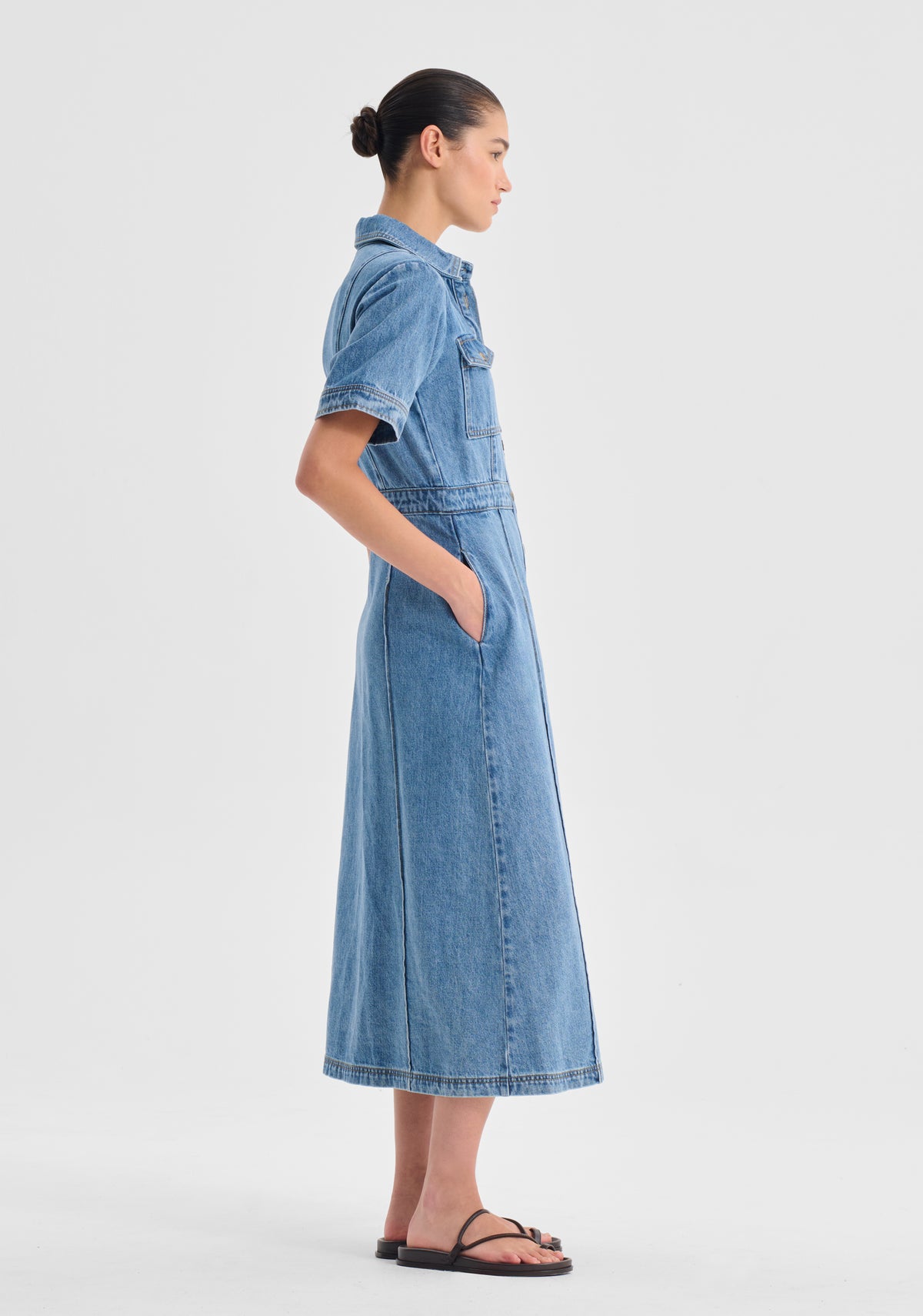 Morrison Jacque Denim Dress - Blue