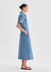 Morrison Jacque Denim Dress - Blue