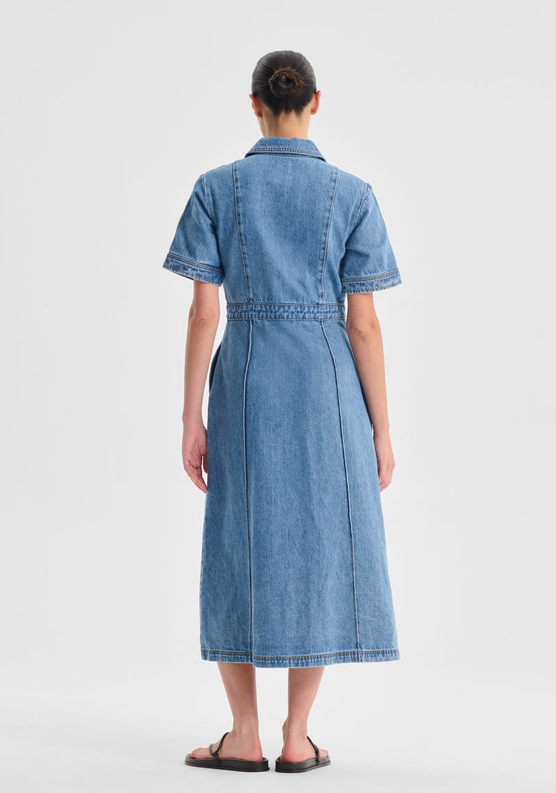 Morrison Jacque Denim Dress - Blue