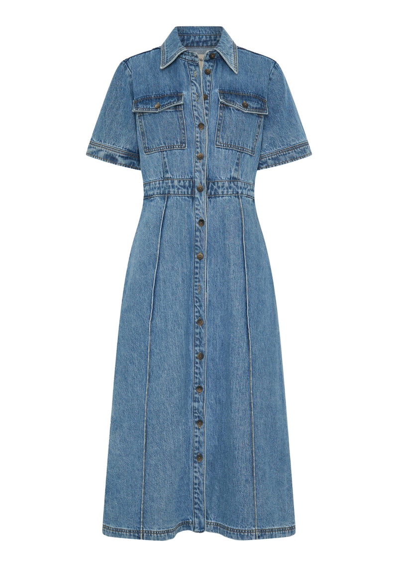 Morrison Jacque Denim Dress - Blue