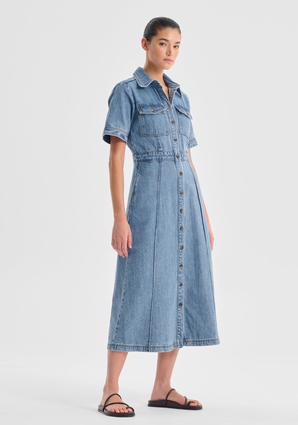 Morrison Jacque Denim Dress - Blue