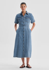 Morrison Jacque Denim Dress - Blue