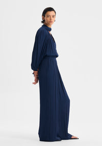 Morrison Lena V-Neck Top - Navy