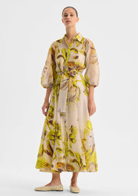 Morrison Mae Shirt Dress - Lemon