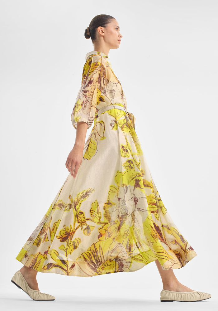 Morrison Mae Shirt Dress - Lemon