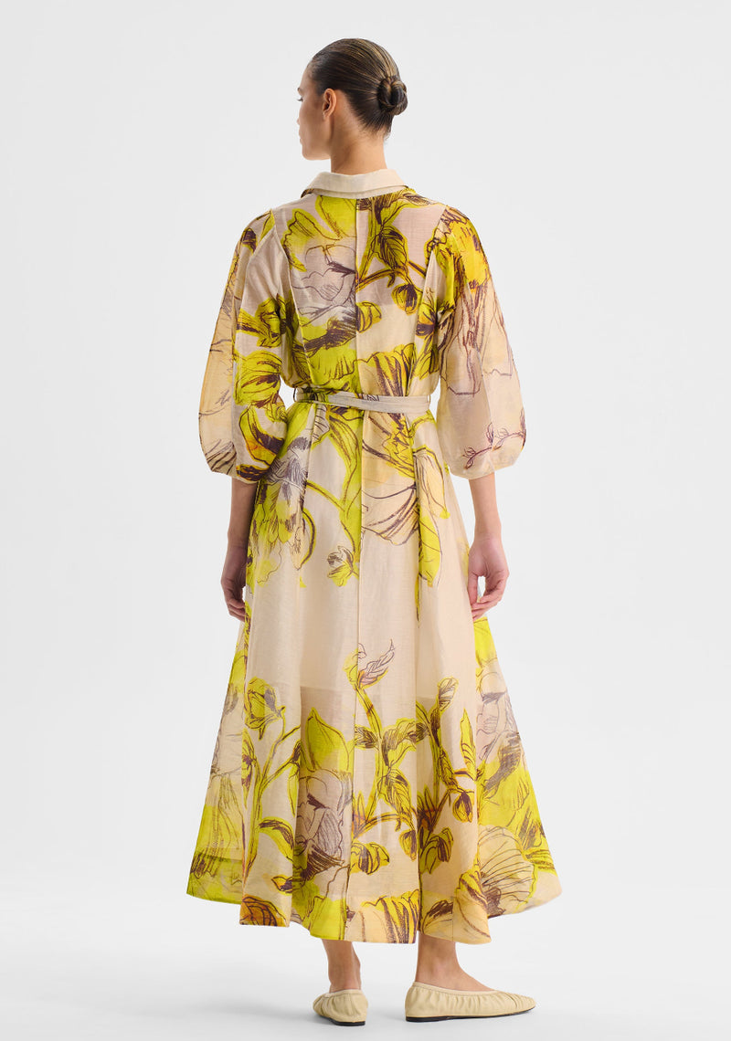 Morrison Mae Shirt Dress - Lemon