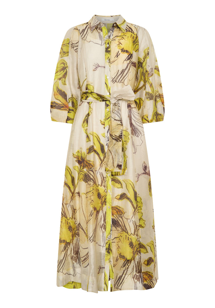 Morrison Mae Shirt Dress - Lemon