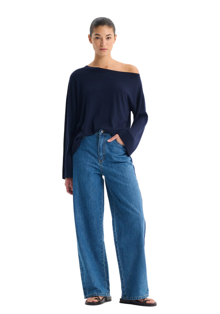 Morrison Rhyan Knit Pullover - Navy