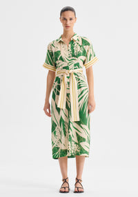 Morrison Sorrento Linen Shirt Dress - Print