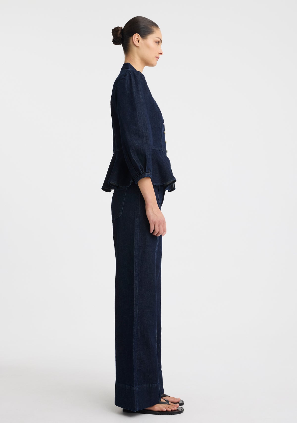 Morrison Hewitt Denim Top - Indigo
