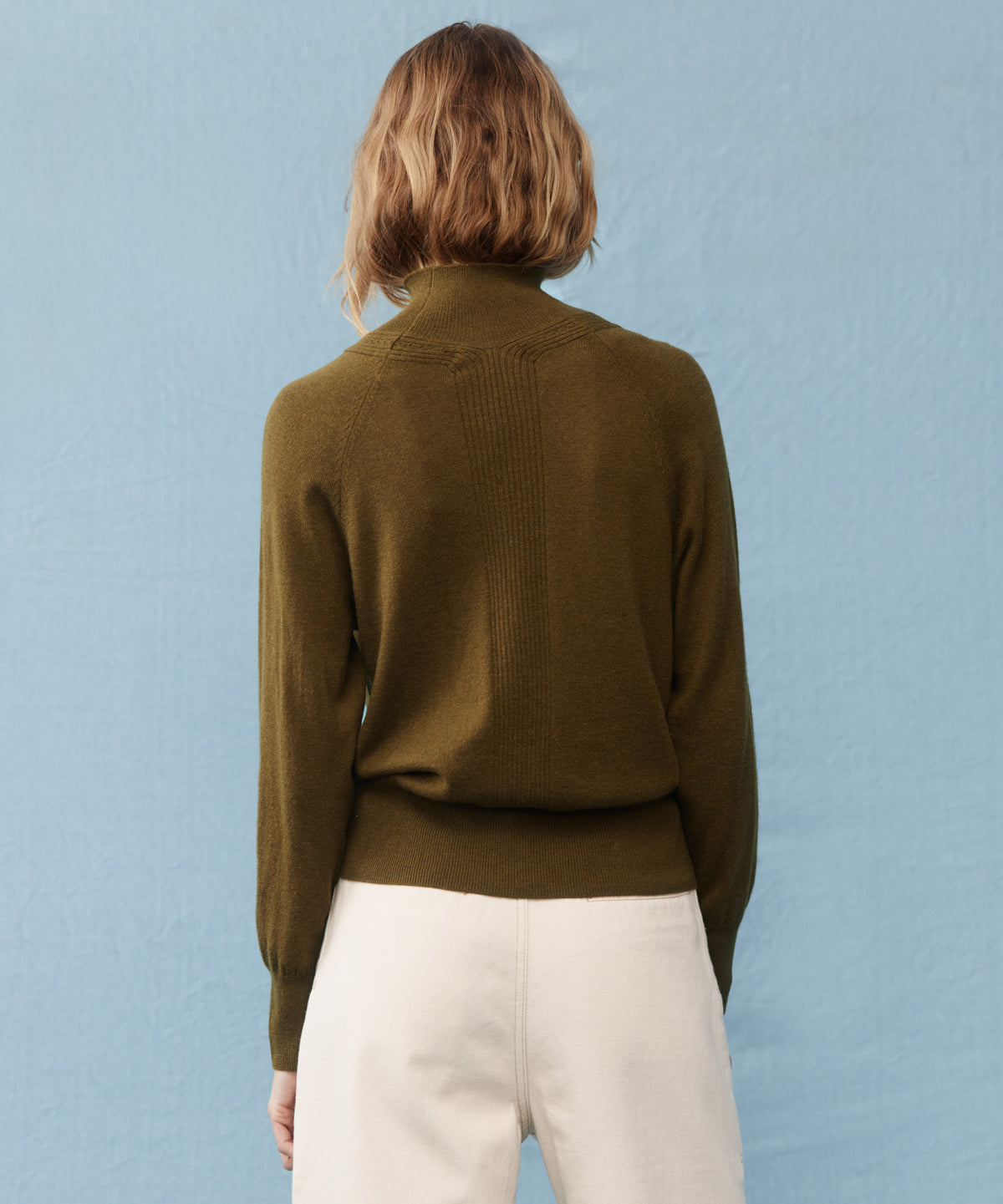 MORRISON PHOEBE WOOL PULLOVER - MOSS - Escape Clothing