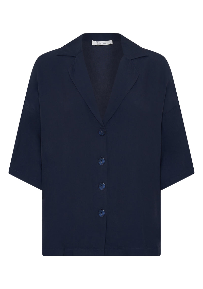 Morrison Antigua Shirt - Navy
