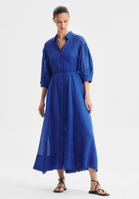 Morrison Bonita Shirt Dress - Cobalt