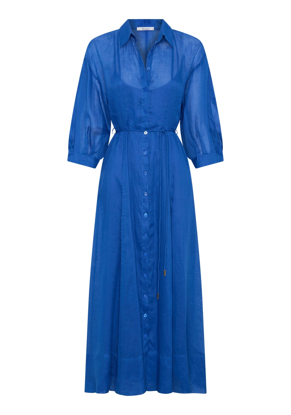 Morrison Bonita Shirt Dress - Cobalt