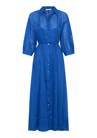 Morrison Bonita Shirt Dress - Cobalt