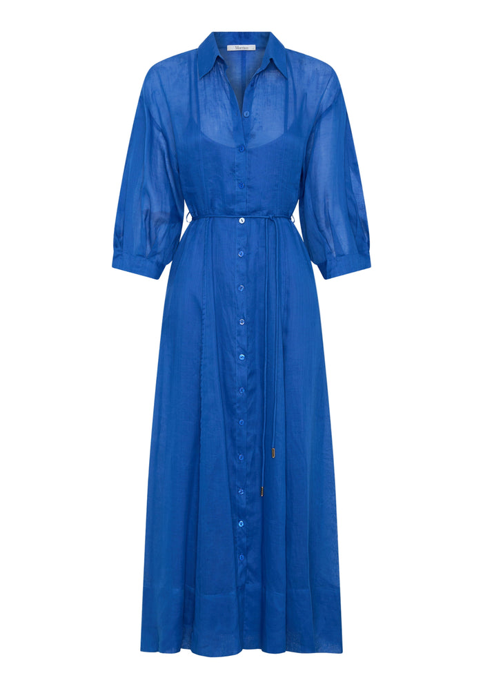 Morrison Bonita Shirt Dress - Cobalt