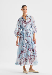 Morrison Mae Shirt Dress - Sky
