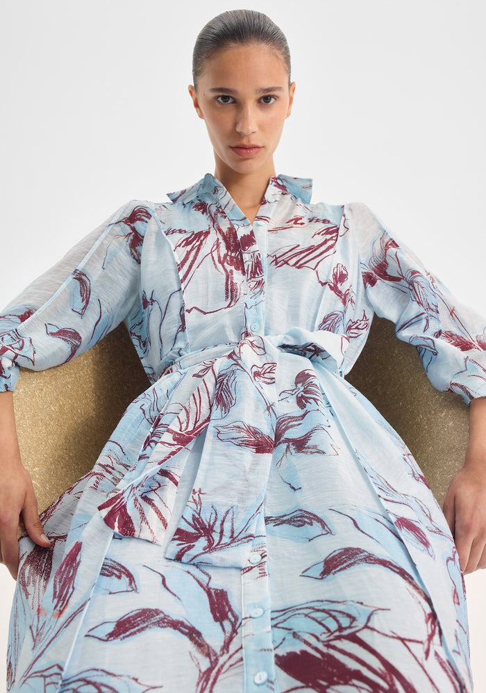 Morrison Mae Shirt Dress - Sky