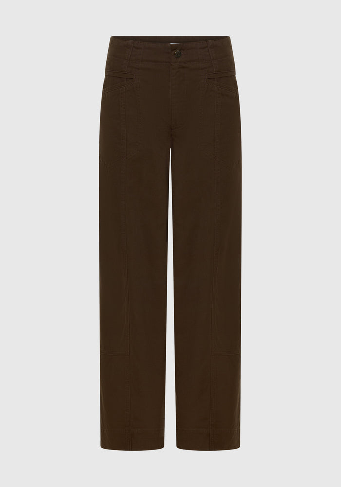 Morrison Morgan Cargo Pant - Bark