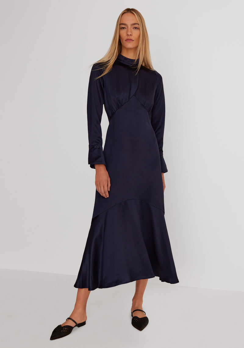 MORRISON SABINE DRESS - NAVY