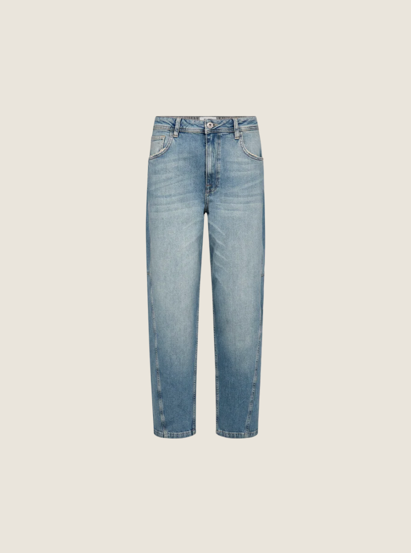 Mos Mosh Aymen Galleon Jeans - Mid Blue