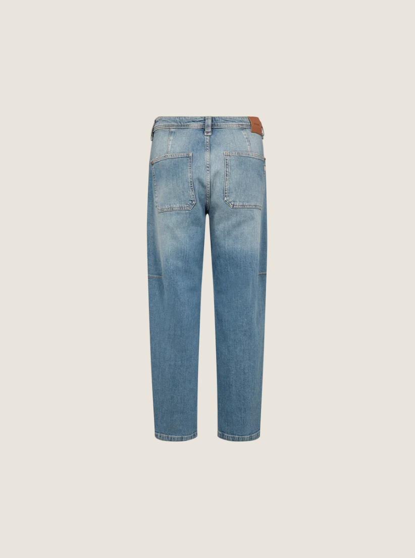 Mos Mosh Aymen Galleon Jeans - Mid Blue