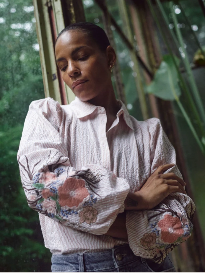 Mos Mosh Ciu Oxford Shirt - Peachy
